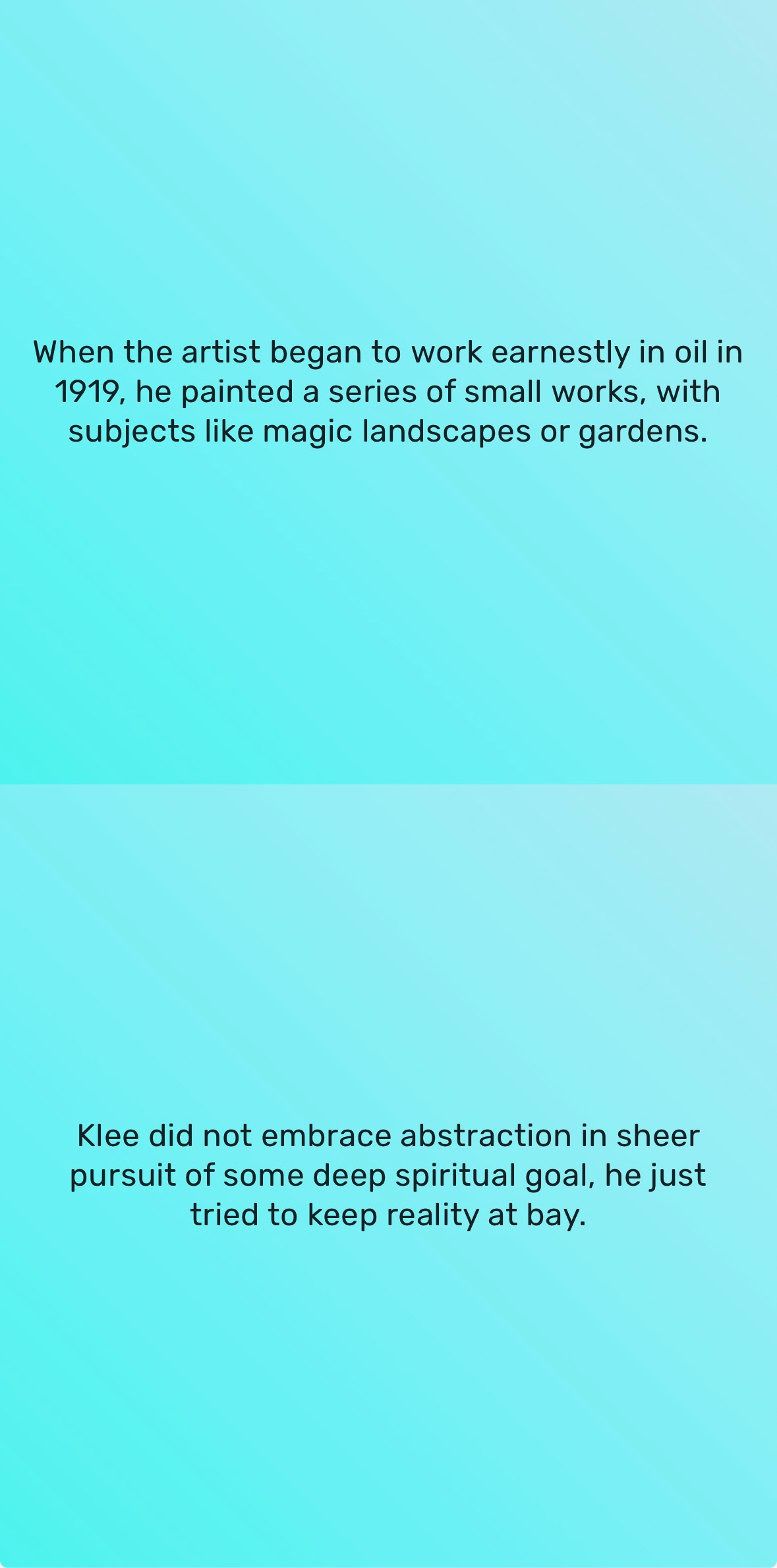 Bosco mobile interface screenshot